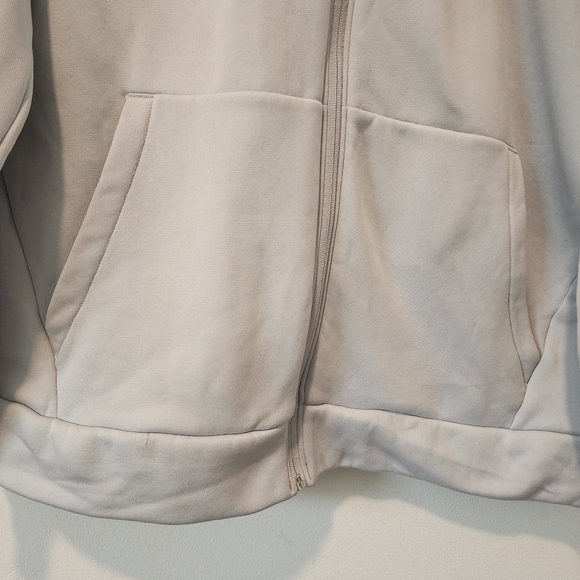 Under Armour Men's UA Armour Fleece Full-Zip Hooded Sweatshirt - Light Blue/Gray - Picture 4 of 10